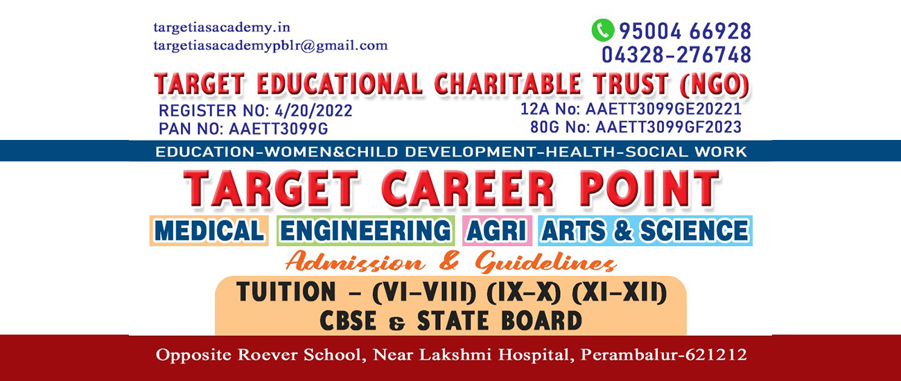 Target IAS Academy | www.targetiasacademy.in